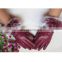 Classical design ladies women sheep fur gloves with genuine rabbit fur