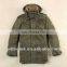 Winter very warm winter coat for men multi pockets washed cotton fleece lined blazer