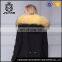 Wholesale winter fur coat with fur collar and lining for women and men