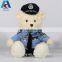 wholesale custom high quality personalized overalls teddy bear plush toy