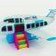 HLB-7053A Children Playground Equipment Kids Aeroplane Boarding Experience Mini Airliner