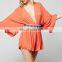 Fashion Ladies Romper Short Jumpsuit Ladies Cotton/Polyester Jumpsuit