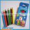 Promotional 6pcs 3.5 inch Color Pencil Set