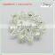 XSXZ698133-1High Quality wholesale fashion crystal silver snowflake brooch ornament