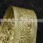 New Products royal style gold lurex ribbon