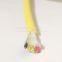 Yellow Monolayer Total Shielding Weather Resistance Rov Tether Floating Cable
