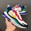 Nike Air Max 270 React nike shoes with springs For women/Men in white/purple