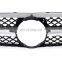 Sport Radiator front grill black chrome finish for MERCEDES W203 C-CLASS