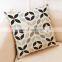 High quality linen  material pillow cover custom printed throw pillow