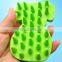 Pet Cartoon Mini Rubber Comb Fur Remover Brush Cleaning Massage for Dogs Cats