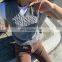Women Plaid Knitted Female Autumn Vest New Striped Knitwear Sweater Girls Tank Top