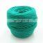 China supplier 100% polyester chunky zpagetti yarn for home decoration