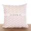 Amazon Best Seller Pink Ins Soft Velvet Wrinkle Throw Pillow Cushion For Home