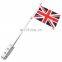 Motorcycle Saddle Bag Guard Bar Flag Pole Hard Stretched Luggage Rack Rear Side Mount For Harley Touring