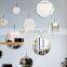 Decorative frameless silver mirror for bathroom furniture