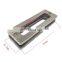 Shower Glass Door Handle Long Small Bathroom Handle Stainless Steel Square Knob Handle