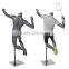 afellow mannequin play badminton male sport mannequin