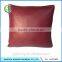 Red Faux Leather Bench Cushion