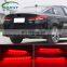 2 штуки для kia Optima K5 2016 2017 задний бамперный рефлектор с поворотным светодиодным фонарем, фонарем стоянки и предупредительным фонарем, задним тормозным фонарем