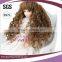 long dark brown girl doll shaggy wig maker
