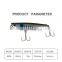6cm 10g 7 colors 3D Bionic eyes Saltwater Fish Baits with Treble Hooks  Sinking  Minnow Bait Fishing
