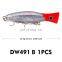 New 6-color new Popalua 13CM/43G plastic hard lure popper bait