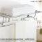 Wesda stainless sateel door clothes swivel hook bathroom accessory hangers 088