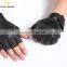 New Men's Leather Gloves Finger less Half Finger Motorcycle Cycling Outdoor Driving Gloves