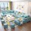 Modern Design Fabric Sectional Sofas Technology Cloth Living Room Sofa Set Large Sofa Bed wireless charging furniture