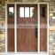 villa front entrance installing exterior wood design arched doors for home