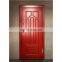 Metal amroed interior door security door with aluminum strips