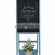 Standing Chalkboard Rustic Wooden Framed Flower Shelf