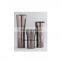 low cheap metal shiny flower vases