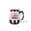 Hot Sale Coffee Automatic Self Chocolate Milk Magnetic Rechargeable Small White Mixing Cup