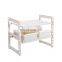 2  tier Foldable multifunctional cabinet organizor expandable plastic  kitchen under sink rack shelf under sink organizer