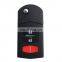 2+1 Buttons Flip Folding Remote Key Shell Blank Case Cover Fob For Mazda 3 6 2010