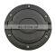 Black Fuel Door Gas Tank Cap Cover for Jeep Wrangler JK