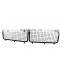 Black Steel Rear window Grille for Land Rover Defender 110 90 window protector parts