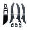 Car Interior Leather Door Handle Assembly 7Pcs Set for BMW 5 Series  F10 F11 F18 520 523 528 530 535
