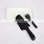 Disposable Birthday 10 Plates 10 Forks Cake Knife Set Black Knife and Fork Paper Plate Tableware Set Cake Party Supplies