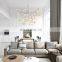 Post Modern Tree Leaves Pendant Lamps Nodric Branches Design Leaf LED Chandelier Sputnik Firefly Hanging Lights