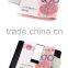 Fashion Design Genuine Leather high capacity Business Name Credit Card Holder pocket wallet with money clip