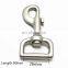 Pop color Custom 26mm zinc alloy dorable Snap Hooks Bag Strap Connectors dog leashes key chains
