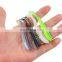 JOHNCOO 30pcs/box Plastic Artificial Soft Lures Set 77mm 2.8g Soft Jerk Bait For Bass Fishing T Tail Shad Worm