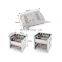 Modern style design outdoor portable stainless steel bbq grill camping stove