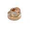 OEM copper gear shaft splined shaft arrows shaft cnc machining part