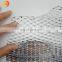 Compressed layer aluminum expanded metal wire mesh