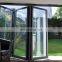 Hot Sale Double Glass Aluminum Accordion Low-E Folding Patio Doors