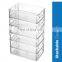 6 Pack Cabinet Organizers Clear Space Plastic Pantry Organization Refrigerator Organizer Bins