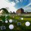IP65 waterproof plastic led garden ball light led orbs garden lights led solar ball led LED solar chandelier ball globe light la